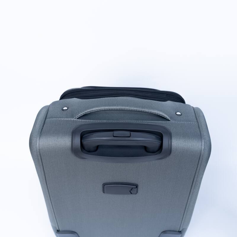 (20+24) Two-piece suitcase suitcase set Oxford trolley case without password lock universal wheel