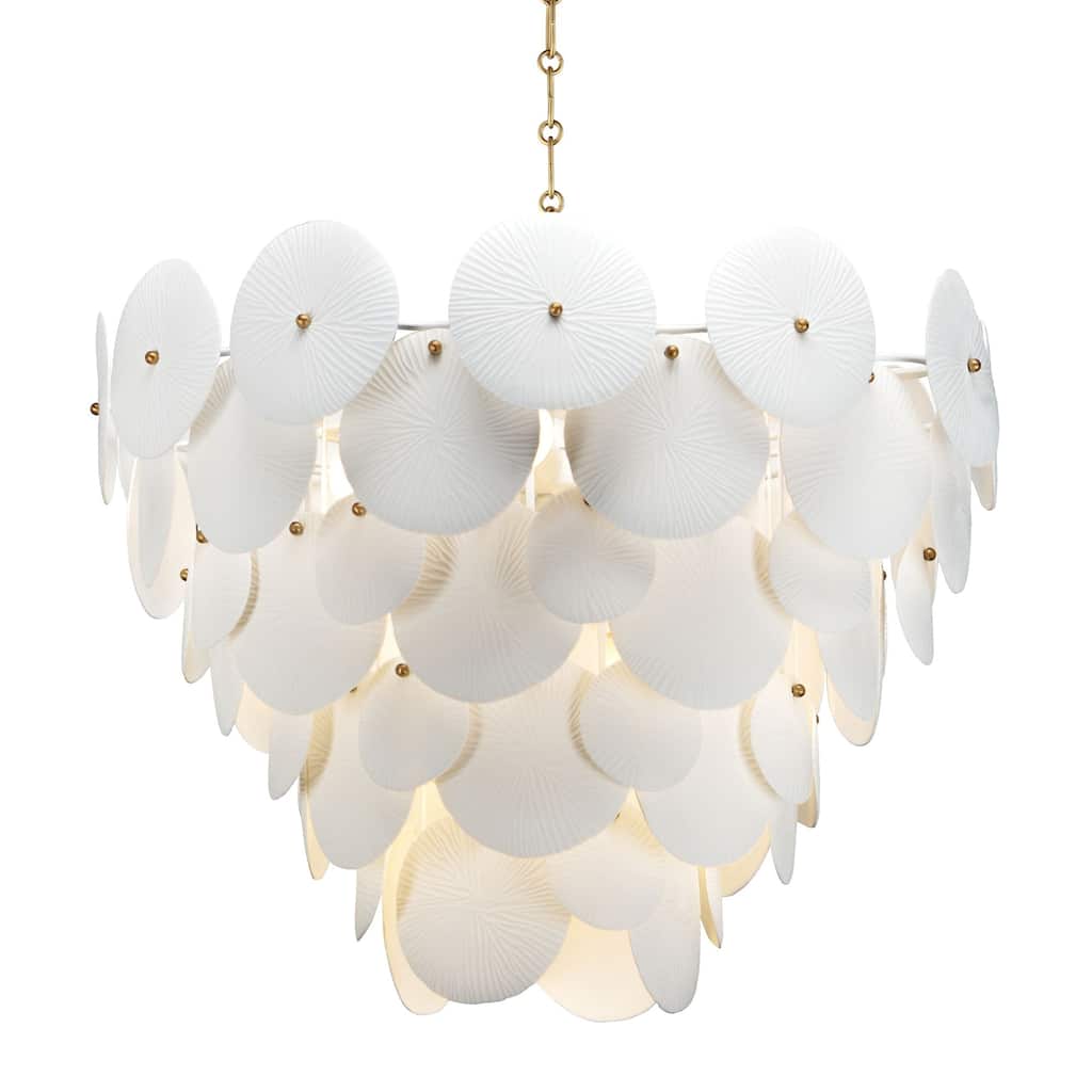 Maxim 12827WT Isla 8 Light 29" Wide Waterfall Chandelier