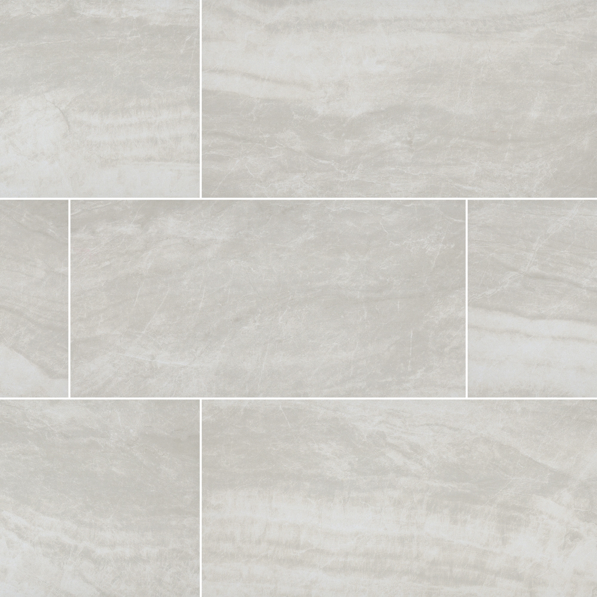 Blanco MSI NORI1224 Orion 12/" x 24/" Rectangle Floor Tile Matte