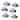 Certified International Madison Espresso Cup and Saucers, 6 Assorted Designs, Set of 6