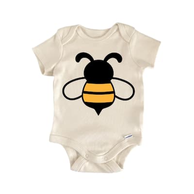 Clover Honey Fresh & Local Bee - Baby Boy Girl Clothes Infant Bodysuit Funny Cute