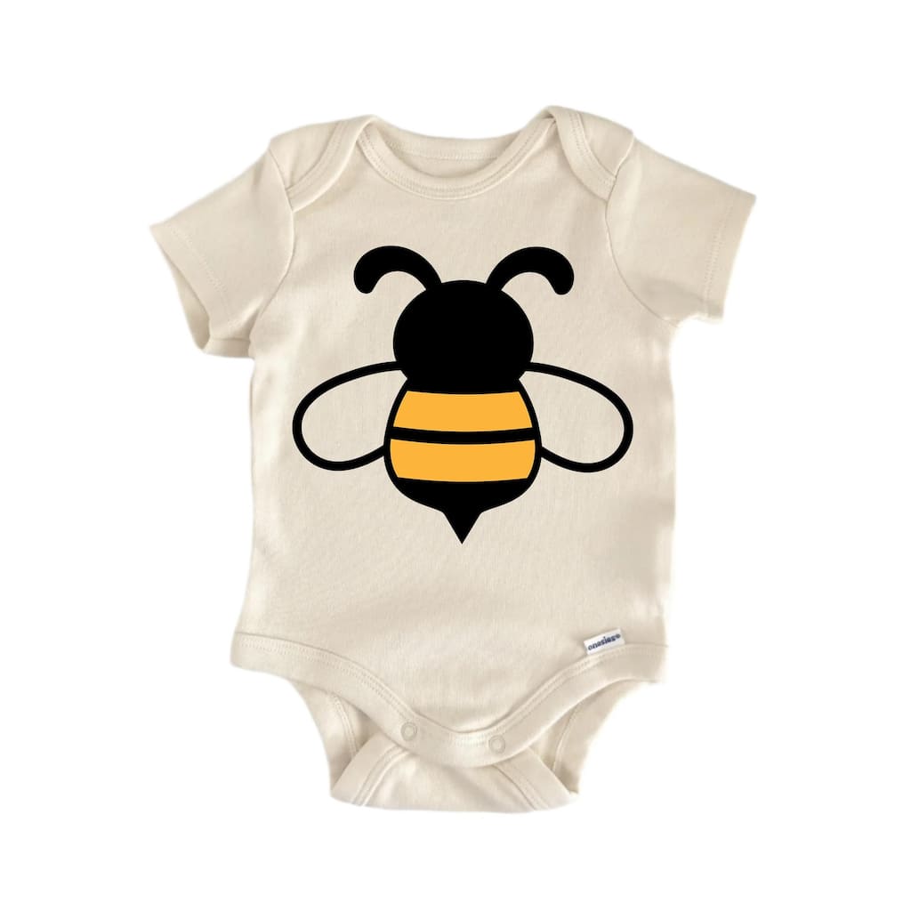 Clover Honey Fresh & Local Bee - Baby Boy Girl Clothes Infant Bodysuit Funny Cute