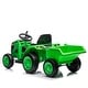 preview thumbnail 72 of 98, 12V Kids Ride On Electric Tractor Black Knight,Kids Ride On Toy.2WD,Non-skid tires, steering wheel, foot pedal