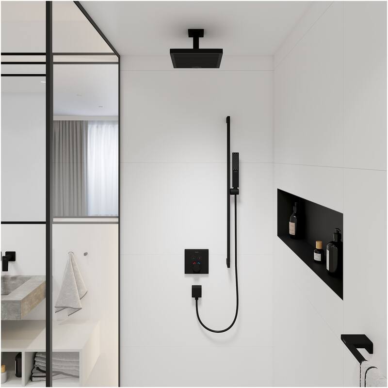 Hansgrohe 24338 3-7/8" Ceiling Mounted Shower Arm