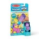 preview thumbnail 1 of 4, Melissa & Doug Sticker WOW Activity Pad & Sticker Stamper - Purple Unicorn - Multi Multi - Kids