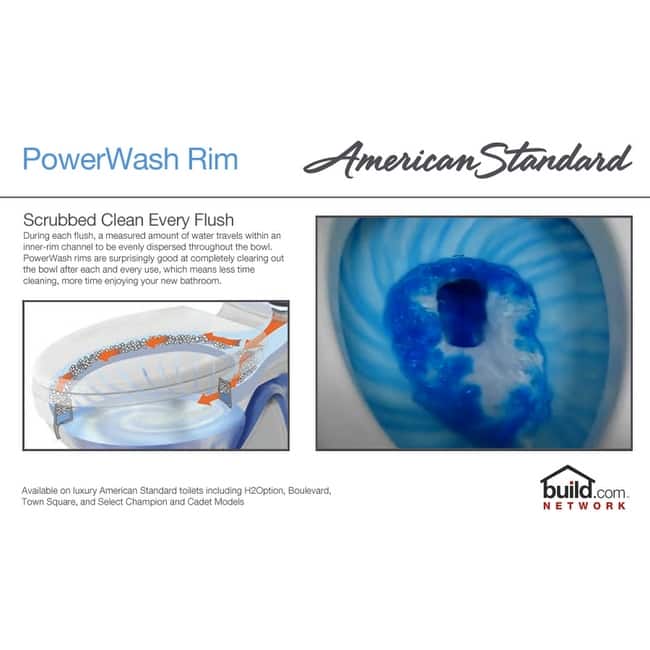 American Standard Cadet 3 Elongated Toilet Bowl Only with Concealed
