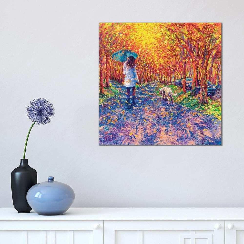 iCanvas "Windy White Coats" by Iris Scott Canvas Print