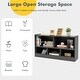 preview thumbnail 7 of 8, Gymax Kids 5-Cube Storage Cabinet 2-Shelf Wood Bookcase Organizer Grey