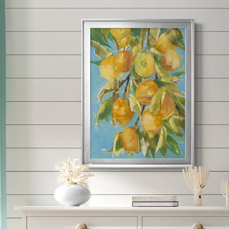 LOVELY LEMON Premium Framed Canvas - Ready to Hang