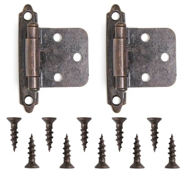 Shop 2pcs Kitchen Cabinet Hinges Self Closing Cupboard Door Hinges