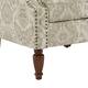 Upholstered Nailhead Trim Armchair Wingback Accent Chairs Set of 2