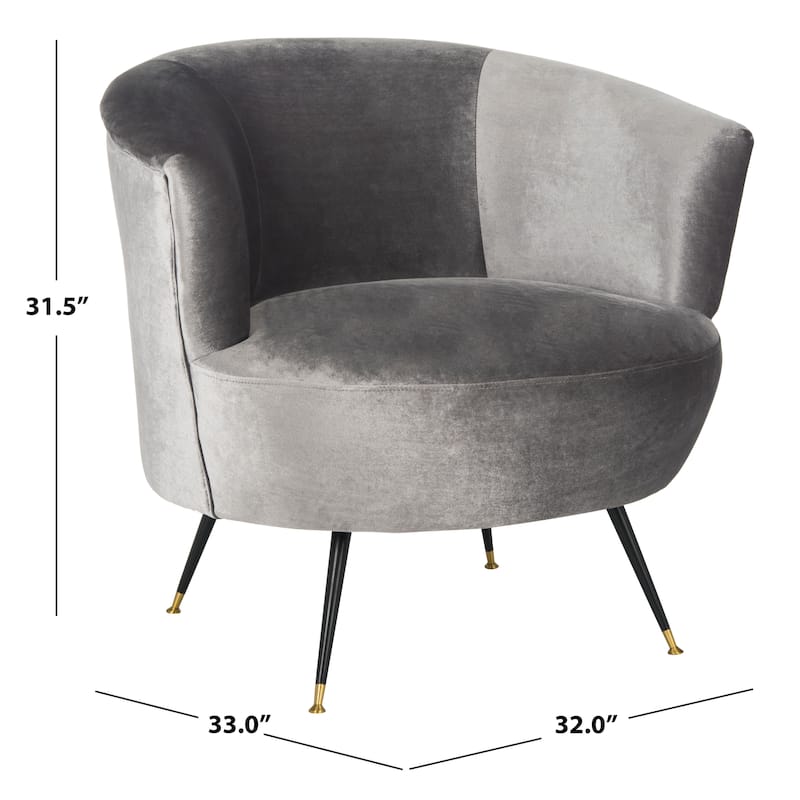 SAFAVIEH Juliann Mid-Century Modern Retro Club Chair - 32" x 33" x 31.5" - 32Wx33Dx32H