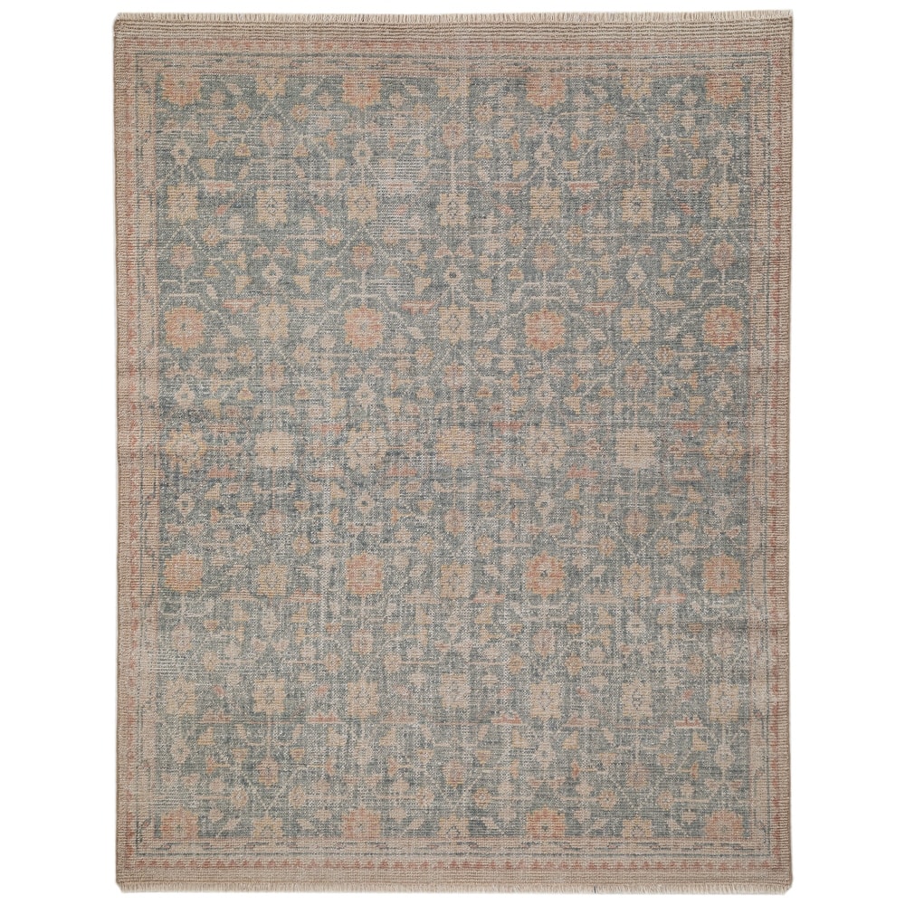 Terra by Obeetee Palace Kaya Blue Rug