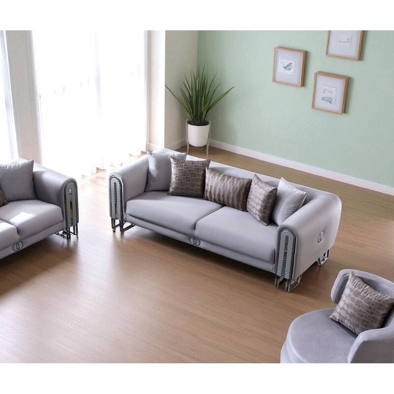 Celvina 4 Pieces Living Room Sets 1 Sofa 1 Loveseat 2 Chair