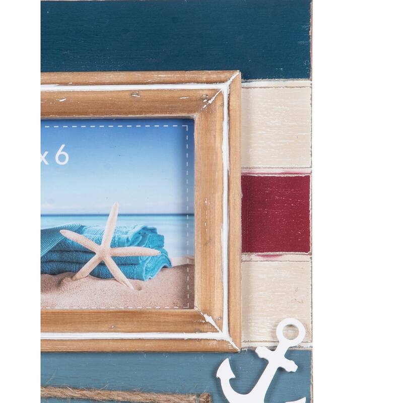 Anchor Rope Photo Frame 10 x 8.3 x 0.79 Inches.
