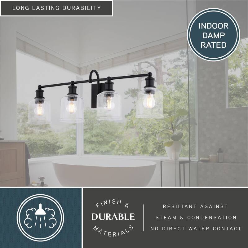 Vaxcel Lighting W0516 Northbrook 4 Light 32" Wide Vanity Light