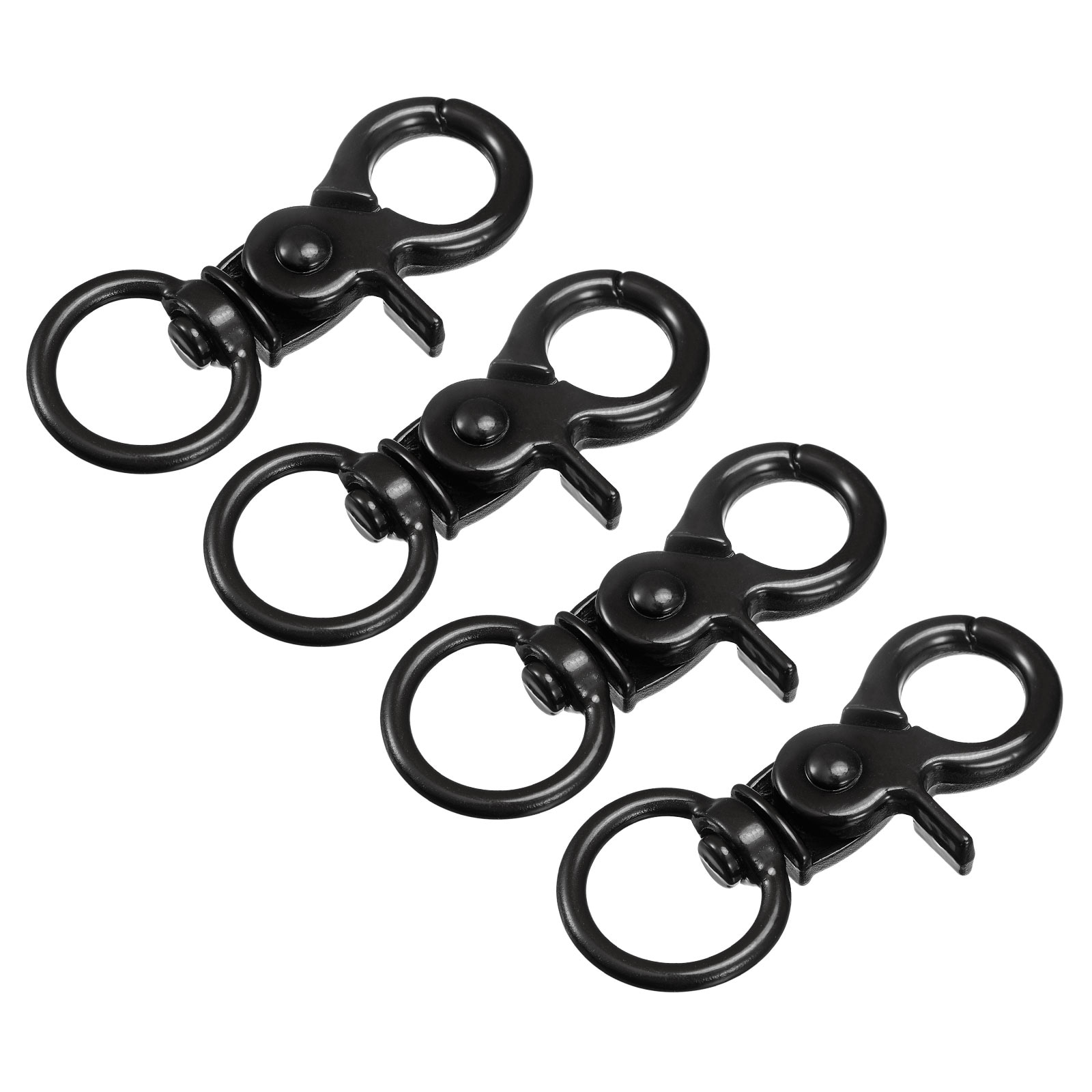 44mm Swivel Clasps Lanyard Snap Hook Claw Clasp for DIY Black