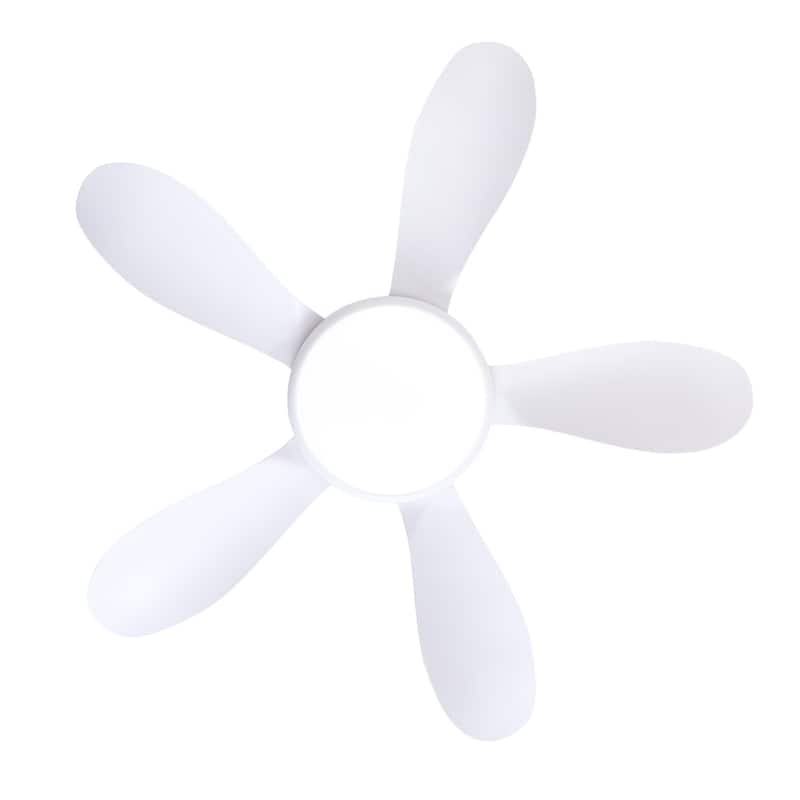 32/36/46/52 inches Low Profile Ceiling Fan with Light and Remote for Living Room Bedroom Kid's Room Patio
