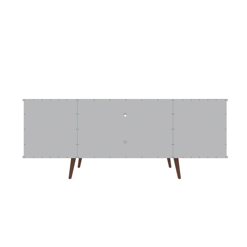 Hampton Mid Century Modern Wood 62.99 In. Media Cabinet Console