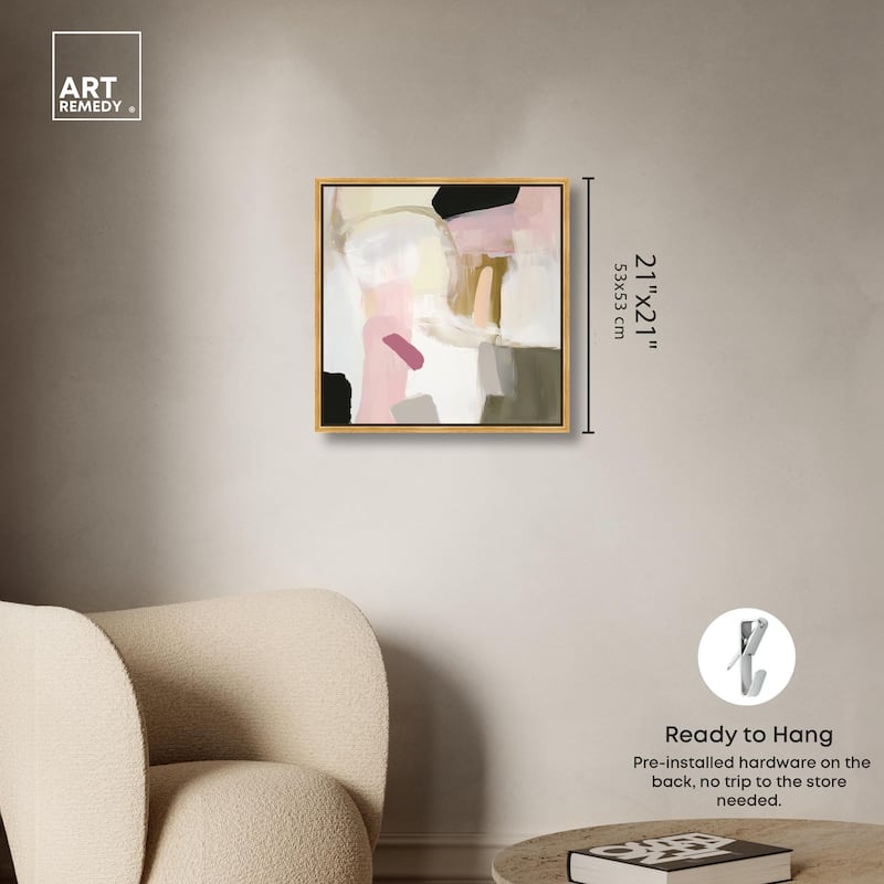 Dynamic Color III Canvas by Art Remedy