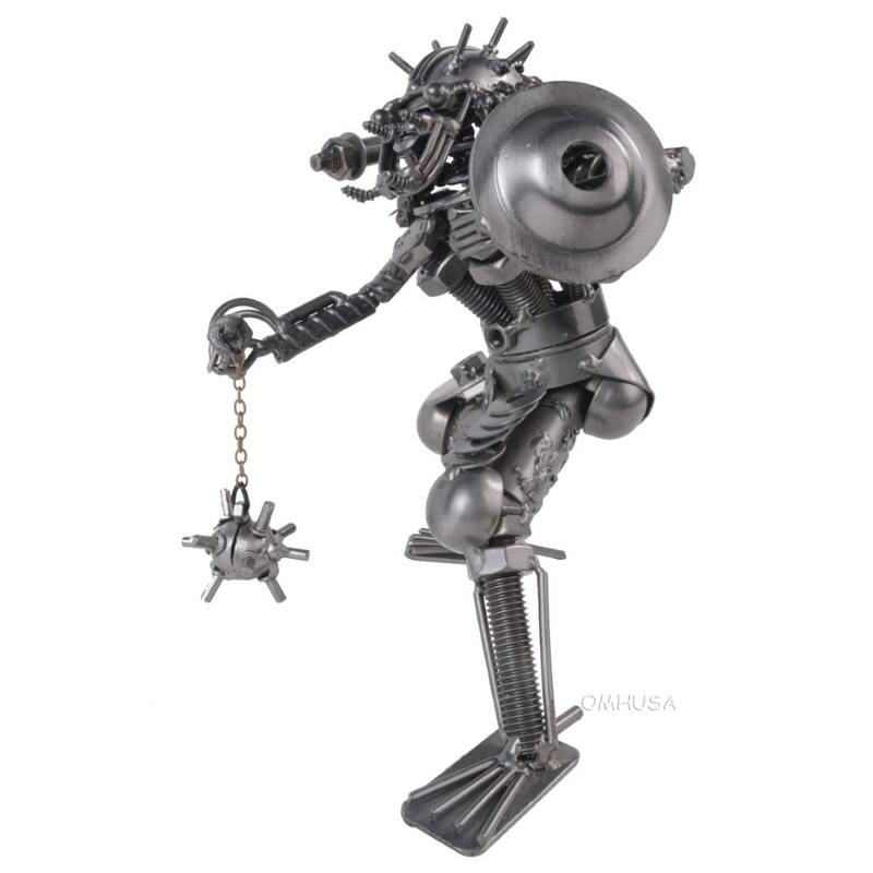 Metal Predator with Chain Flail & Shield