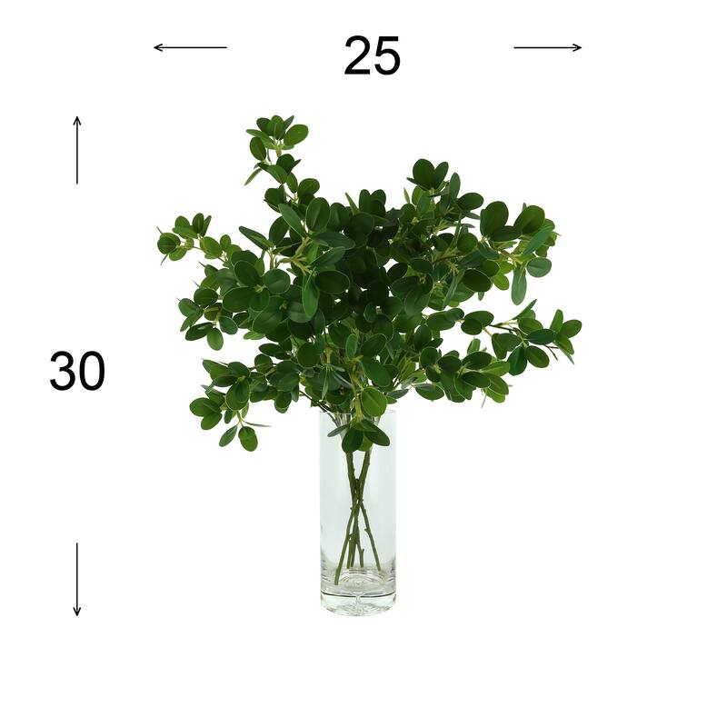 Organic Modern Boxwood Spray Arrangement