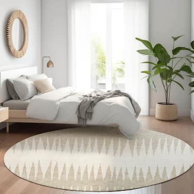 Premium Washable Super Soft Modern Spikes Mayfield Rug