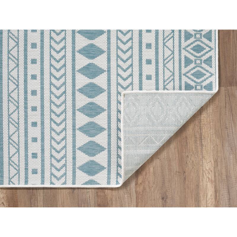 Domani Pyramids Hygge Boho Indoor/ Outdoor Rug