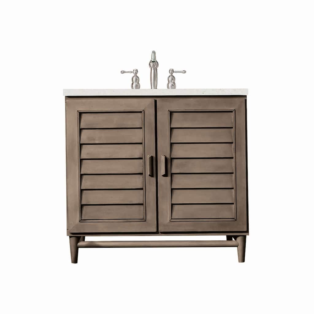 James Martin Vanities 620-V36-3LDL Portland 36" Single Basin Wood