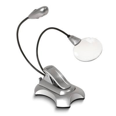 Curata Vusion Craft Light and 2x Magnifier with Clip-On Magnetic Base