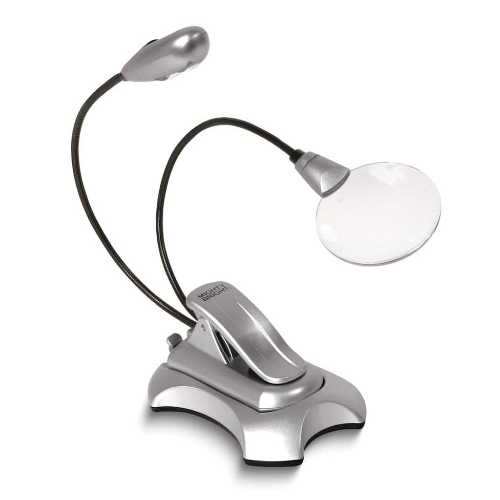 Curata Vusion Craft Light and 2x Magnifier with Clip-On Magnetic Base