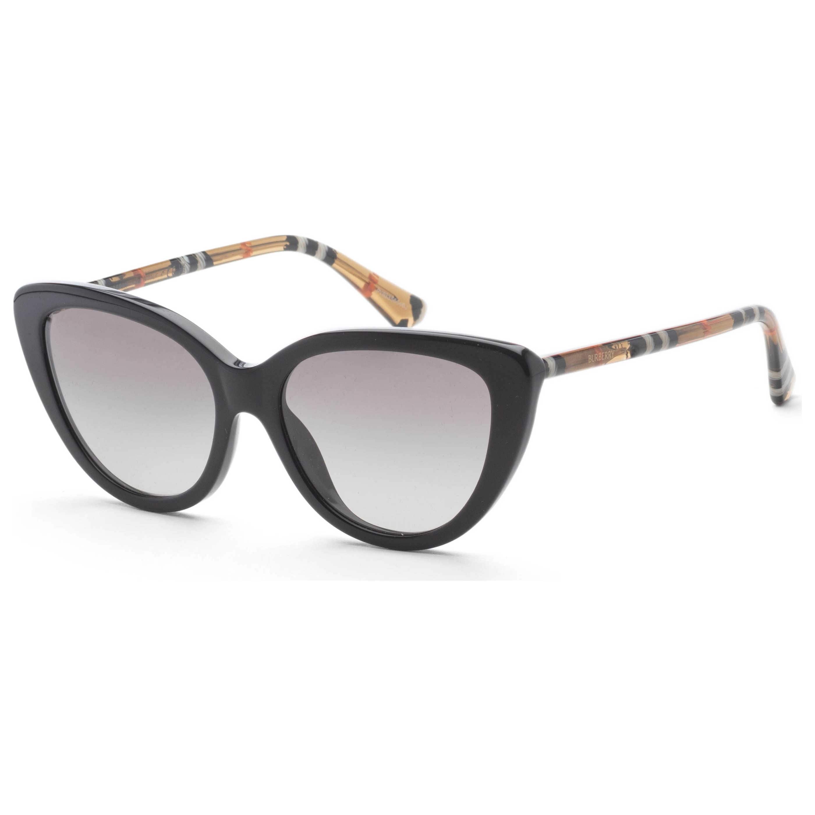 Burberry Unisex 55mm Black Sunglasses BE4457F-416111-55