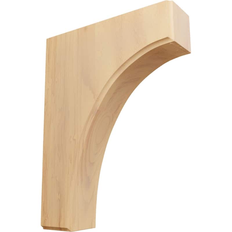 Clarksville Bracket - 1 3/4"W x 6"D x 8"H - Red Oak