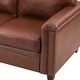preview thumbnail 36 of 44, Irene Transitional Sofa with Nailhead Trim and Solid Wooden Legs