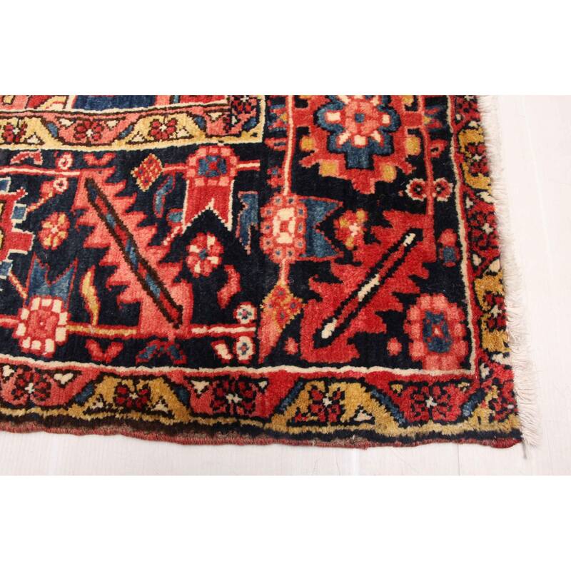 ECARPETGALLERY Hand-knotted Sarabi Red Wool Rug - 8'8 x 11'10