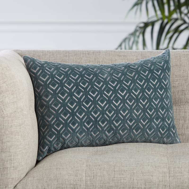 Lorient Trellis Lumbar Pillow