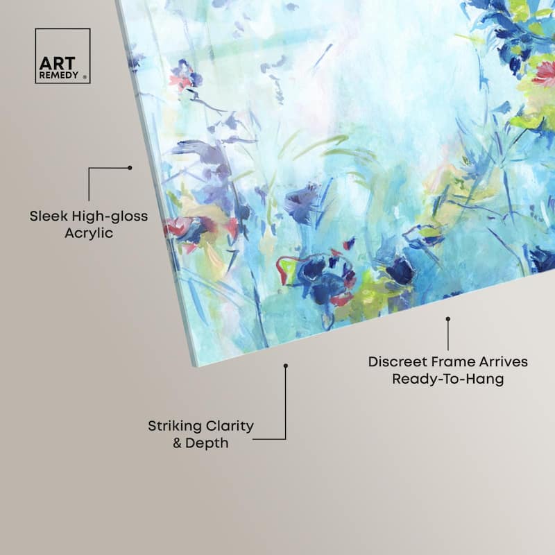 Botanical Journey Acrylic by Art Remedy, Ready to Hang