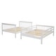 preview thumbnail 8 of 14, Stairway Design Full-over-Full Bunk Bed with Storage and Guard Rail for Bedroom,Dorm