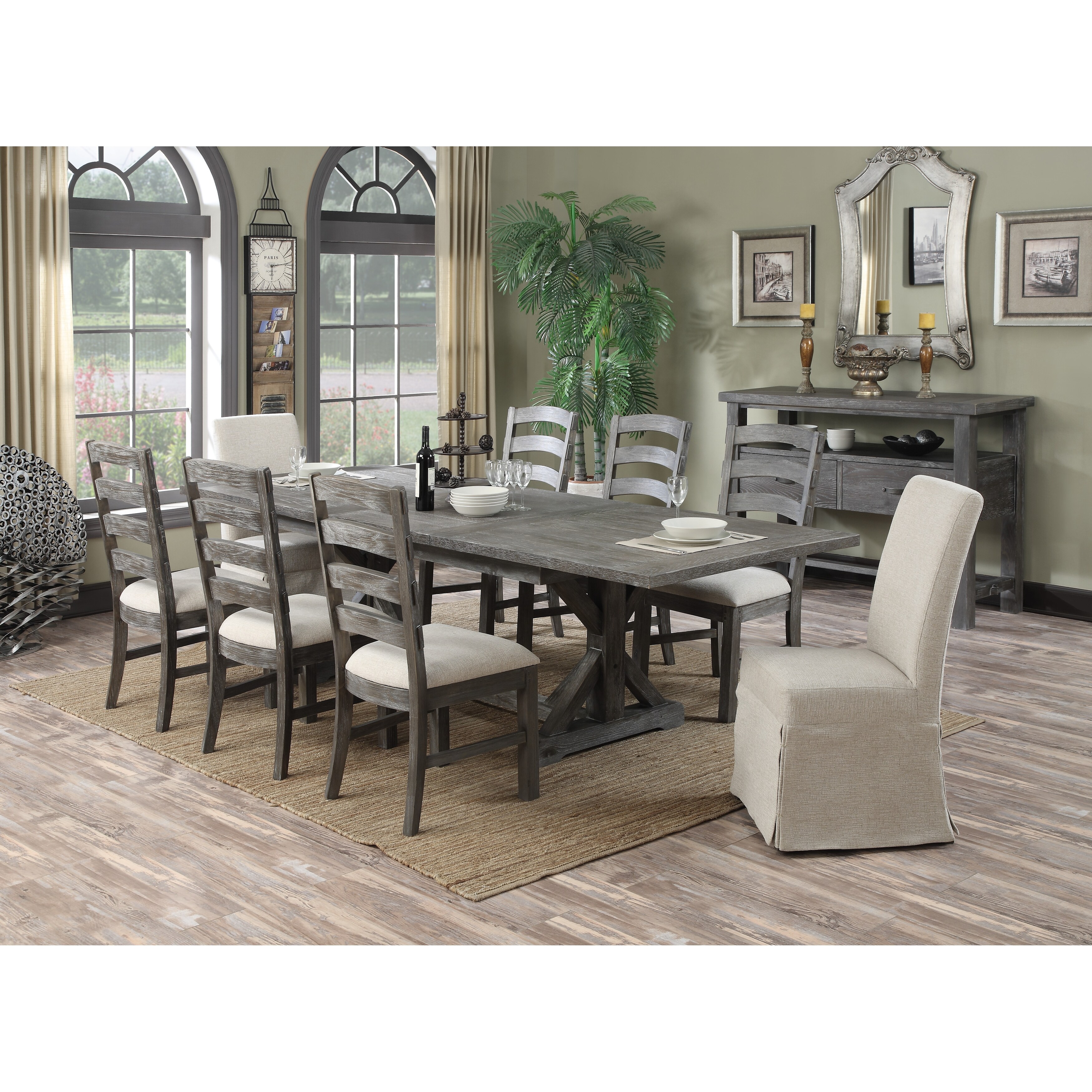 Shop The Gray Barn Snowshill Buff Linen Upholstered Dining Chair