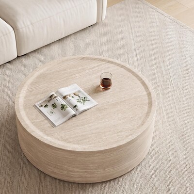 Pattern In A Room Round Coffee Table, Modern Marble Faux Pattern, Tables Round Center ...