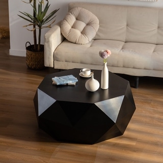 Coffee Table with Black Tabletop - Bed Bath & Beyond - 39698990