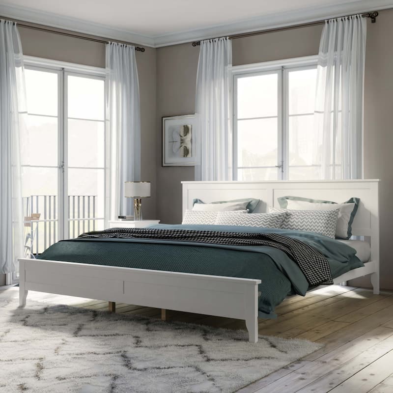 Solid Wood Platform Bed