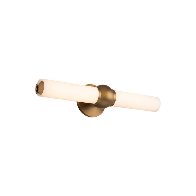 Juliet 20in LED Bath Vanity & Wall Light 3000K - 13.5 - Aged Brass