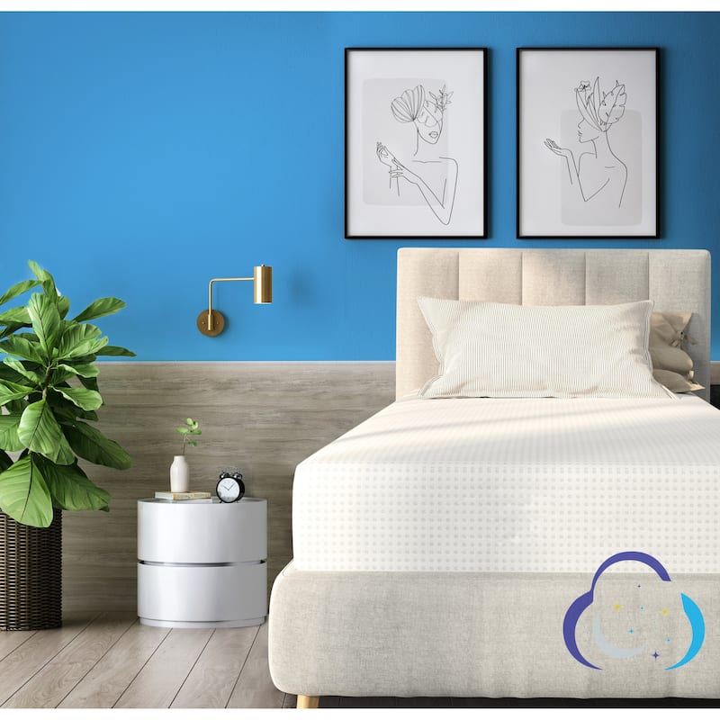 UYQU Bamboo Charcoal Medium Firm Memory Foam Mattress