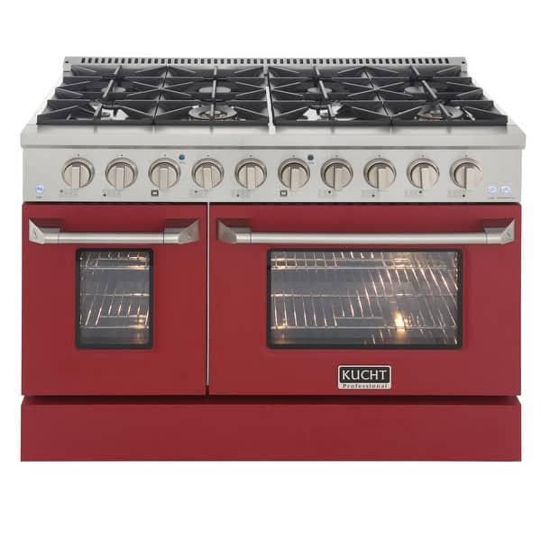 KUCHT 48 in. 6.7 cu. ft. Propane Gas Range with Sealed ...