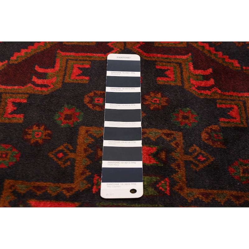 Teimani Navy Rug 4'2" x 6'7" - 4'2 x 6'7