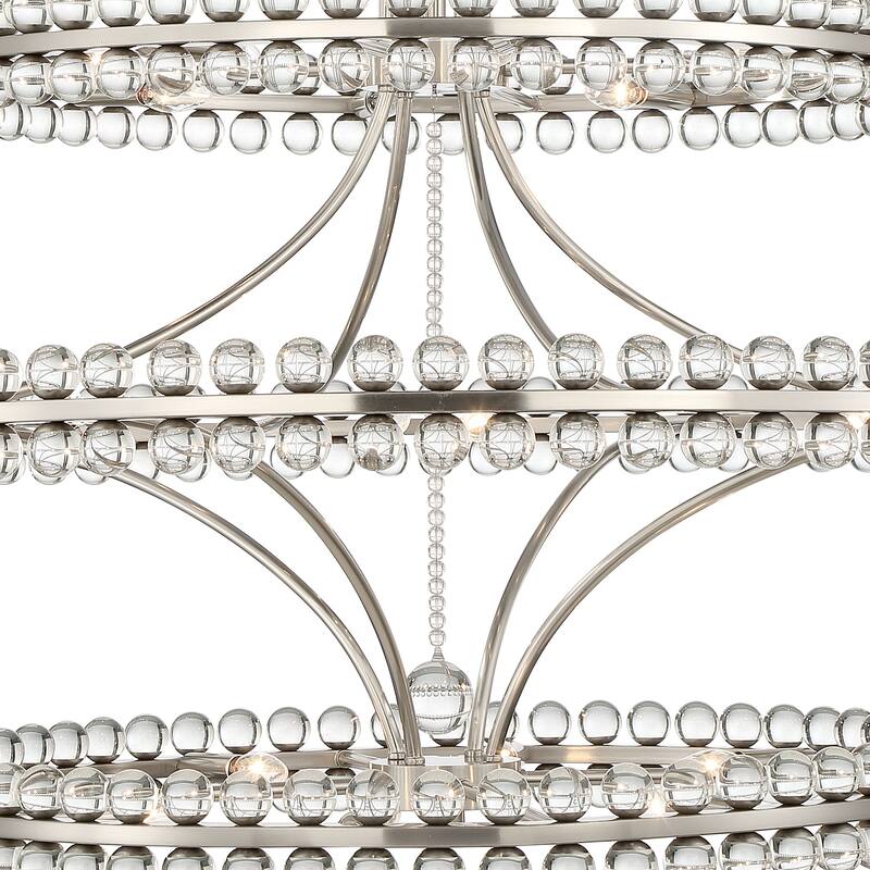 Crystorama Lighting Group CLO-8000 Clover 24 Light 48" Wide Ring