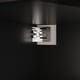 preview thumbnail 11 of 16, Black Cupboard,Wooden Sideboard Buffet Cabinet with Storage,Suitable for Organizing Pantry,Kitchen,Garage
