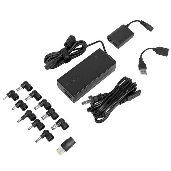Targus 90w Laptop Charger With Usb Fast Charging Port Ac Bb Charging Dongle Apa32usz On Sale Overstock 28778348