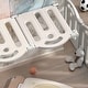 preview thumbnail 7 of 12, Bear Foldable Baby Safety Play Yard with 16 Panel and Play Mat